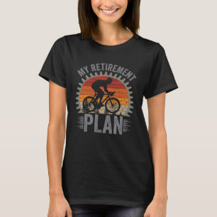 Mijn pensioenplan Fietsen en Fietsers Bi T-shirt