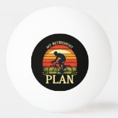 Mijn Pensioenplan Fietsliefhebber Pingpongbal (Achterkant)
