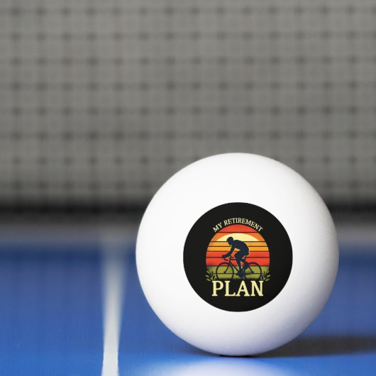 Mijn Pensioenplan Fietsliefhebber Pingpongbal (Net)