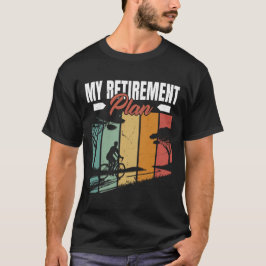 Mijn pensioenplan Fietsrijden T-shirt