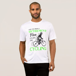 Mijn Pensioenplan fietst voor fietser T-shirt