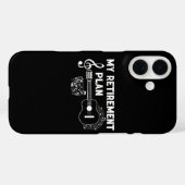 Mijn Pensioenplan Gitaar Funny Musici Case-Mate iPhone Case (Achterkant (horizontaal))
