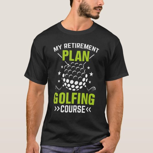 Mijn Pensioenplan Golfcursus PensioenGolf T-shirt (Voorkant)