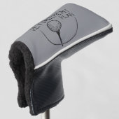 Mijn Pensioenplan Grappige Uitspraak Golfen Golfer Golfheadcover (3/4 voorkant)