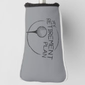 Mijn Pensioenplan Grappige Uitspraak Golfen Golfer Golfheadcover (Draai 90)