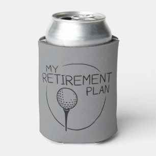 Mijn Pensioenplan Grappige Uitspraak Golfsporter G Blikjeskoeler