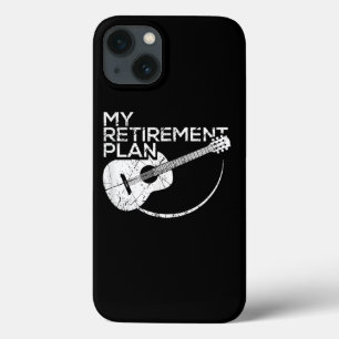 Mijn pensioenplan Guitar Funny Musicians Case-Mate iPhone Case