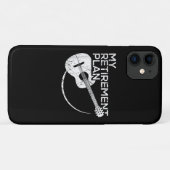 Mijn pensioenplan Guitar Funny Musicians Case-Mate iPhone Case (Achterkant (horizontaal))