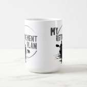 Mijn pensioenplan kajak kajakken water mok 15oz (Center)