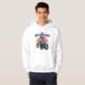 Mijn pensioenplan motorfietsen hoodie (Voorkant volledig)