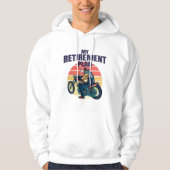 Mijn pensioenplan motorfietsen hoodie (Voorkant)