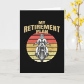 Mijn pensioenplan motorfietsen kaart (Gele Bloem)