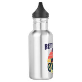 Mijn pensioenplan motorfietsen waterfles (Links)