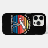 Mijn Pensioenplan Omvat Een Telescoop Case-Mate iPhone Case (Achterkant (horizontaal))