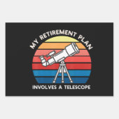 Mijn Pensioenplan Omvat Een Telescoop Inpakpapier Vel (Voorkant 2)