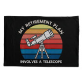 Mijn Pensioenplan Omvat Een Telescoop Kussensloop (Achterkant)
