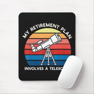 Mijn Pensioenplan Omvat Een Telescoop Muismat
