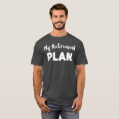 Mijn pensioenplan paard t-shirt (Voorkant volledig)