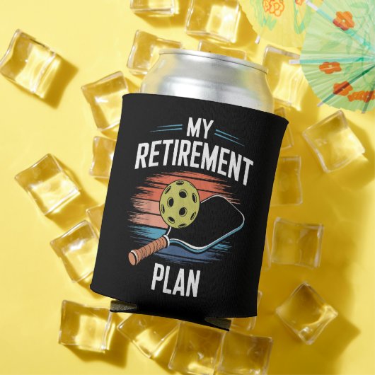 Mijn Pensioenplan Pickleball Speler Blikjeskoeler (Insitu Zomer)