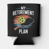 Mijn Pensioenplan Pickleball Speler Blikjeskoeler (Voorkant)