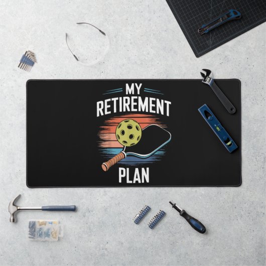 Mijn Pensioenplan Pickleball Speler Bureaumat (Werkstation)