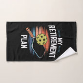 Mijn Pensioenplan Pickleball Speler Handdoek (Handdoek)