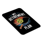 Mijn Pensioenplan Pickleball Speler Magneet (Rechterzijde)