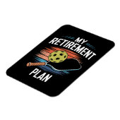 Mijn Pensioenplan Pickleball Speler Magneet (Linkerzijde)