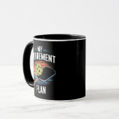 Mijn Pensioenplan Pickleball Speler Mok (Voorkant links)