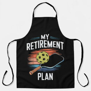 Mijn Pensioenplan Pickleball Speler Schort