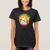Mijn pensioenplan Sailing Boating Retire T-shirt (Voorkant)