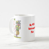 Mijn pensioenplan van 401K Koffiemok (Voorkant links)