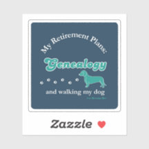 Mijn pensioenplannen: Genealogie en mijn hond uitl