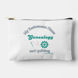 Mijn pensioenplannen: Genealogie en quilten Etui