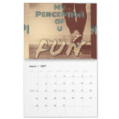 Mijn perceptie van u Agenda Kalender (Mar 2027)