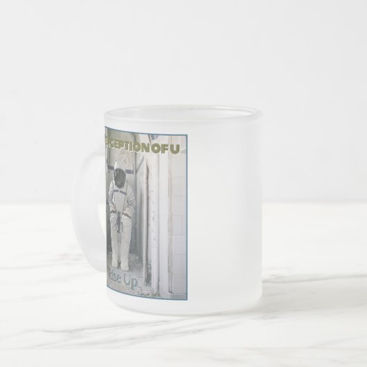 Mijn perceptie van u "Rise Up" Mokken & bekers (Voorkant links)