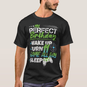 Mijn perfect 11e verjaardag 11 jaar jongen meisje t-shirt