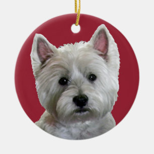 MIJN PERFECT WESTIE KERAMISCH ORNAMENT