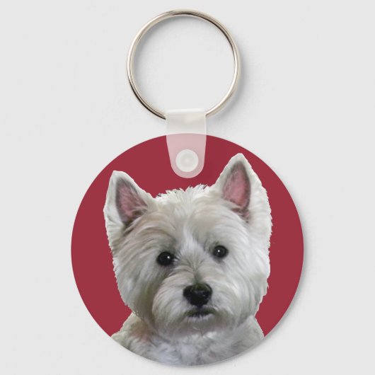 MIJN PERFECT WESTIE SLEUTELHANGER (Voorkant)