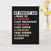 Mijn perfecte dag bedrog kaart (Gele Bloem)