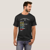Mijn perfecte dag Bowling T-shirt (Voorkant volledig)
