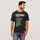 Mijn Perfecte Dag Koffie T-shirt (Voorkant volledig)