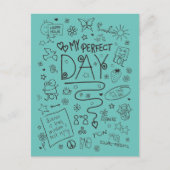 Mijn Perfecte Dag - Positief Denken 2 Briefkaart (Voorkant)