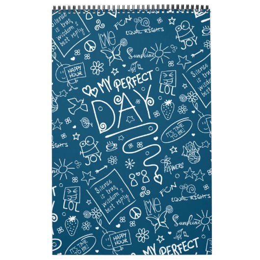 Mijn perfecte dag - Positief denken 2a Kalender (Hoes)