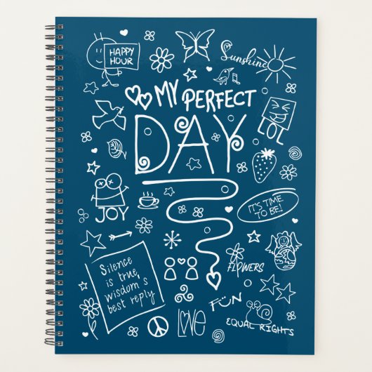 Mijn perfecte dag - Positief denken 2a Planner (Voorkant)