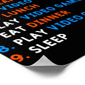 Mijn perfecte dag poster (Hoek)