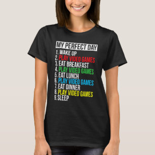 Mijn Perfecte Dag Videogames Cool Gamer T-shirt