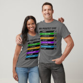 Mijn Perfecte Dag Videogames Geweldige Cool Gaming T-shirt (Unisex)
