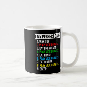 Mijn Perfecte Dag Videogames Grappig Cool Gamer Koffiemok