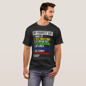 Mijn perfecte dag videogames t-shirt (Voorkant volledig)